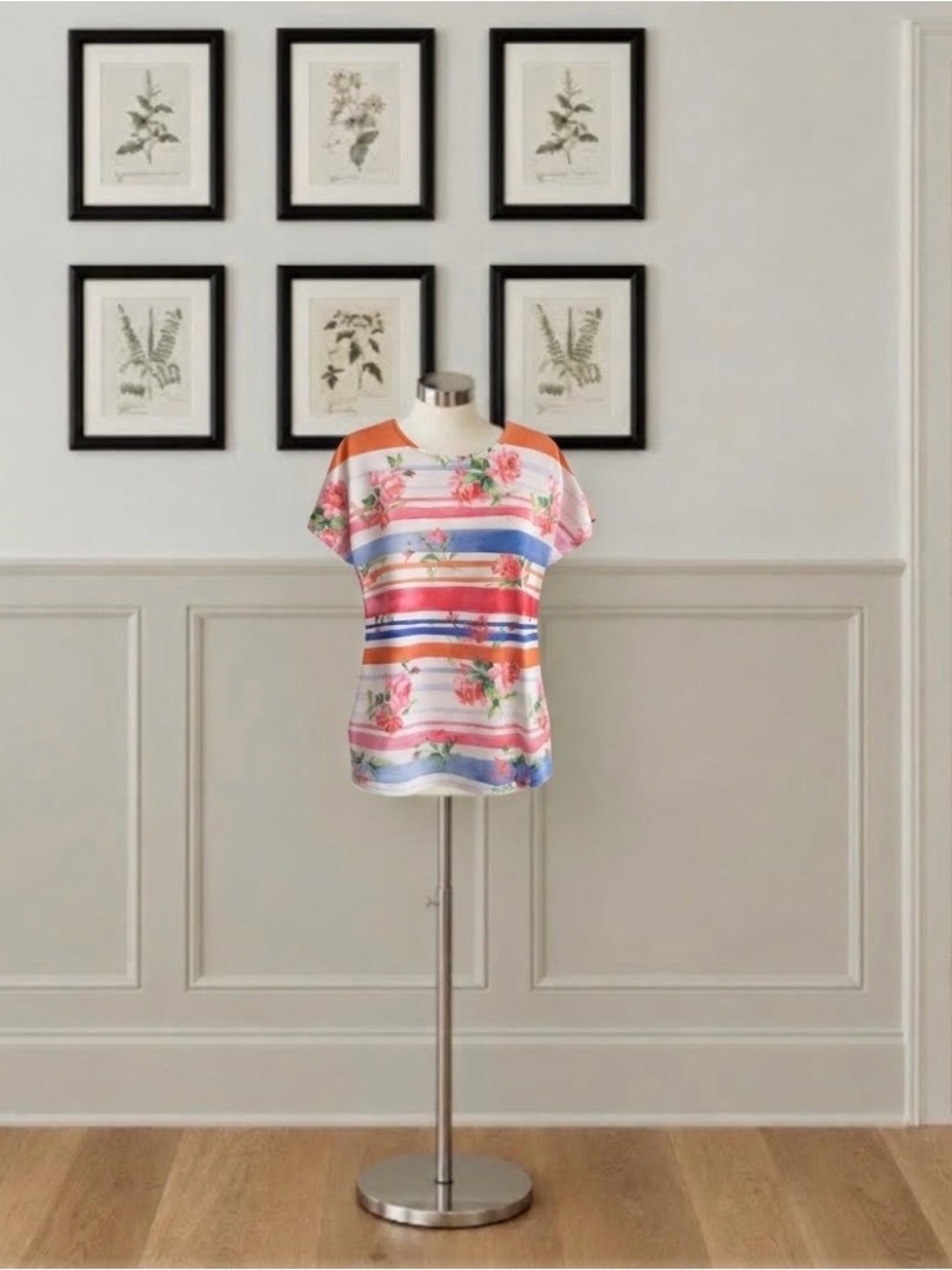 NorthStyle Watercolor Stripe Tee